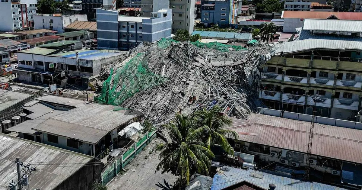 Rescuers hear knocks and search continues in Pampanga
