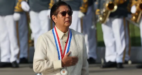 Marcos delivers speech and leaders celebrate 128th Independence Day