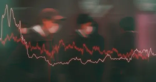 Market bleeds and currency plunges amid global tensions